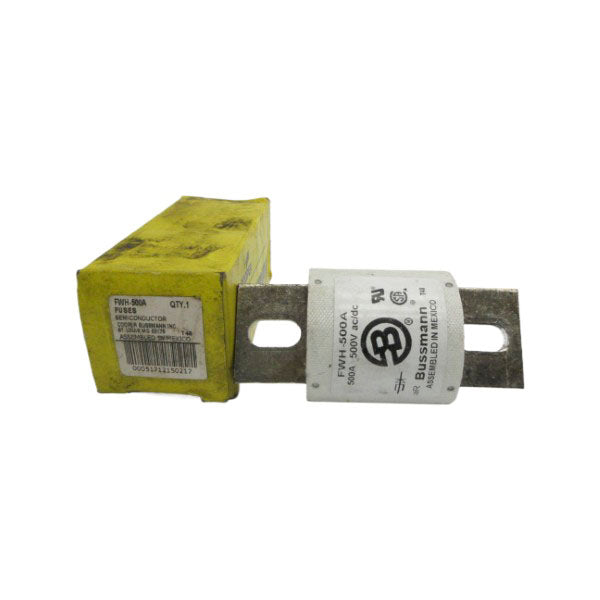 BUSSMANN FWH-500A 500VAC/DC 500A (YL/WH) NSMP
