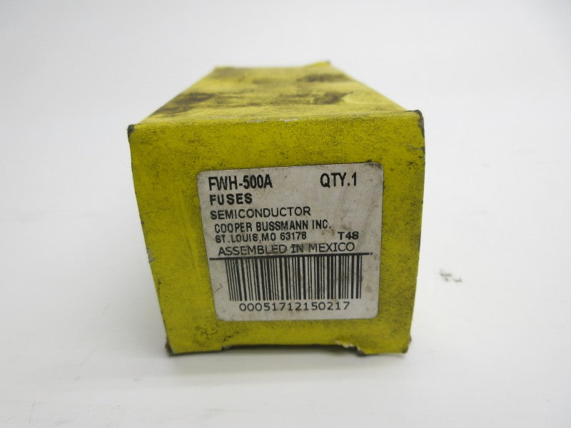 BUSSMANN FWH-500A 500VAC/DC 500A (YL/WH) NSMP