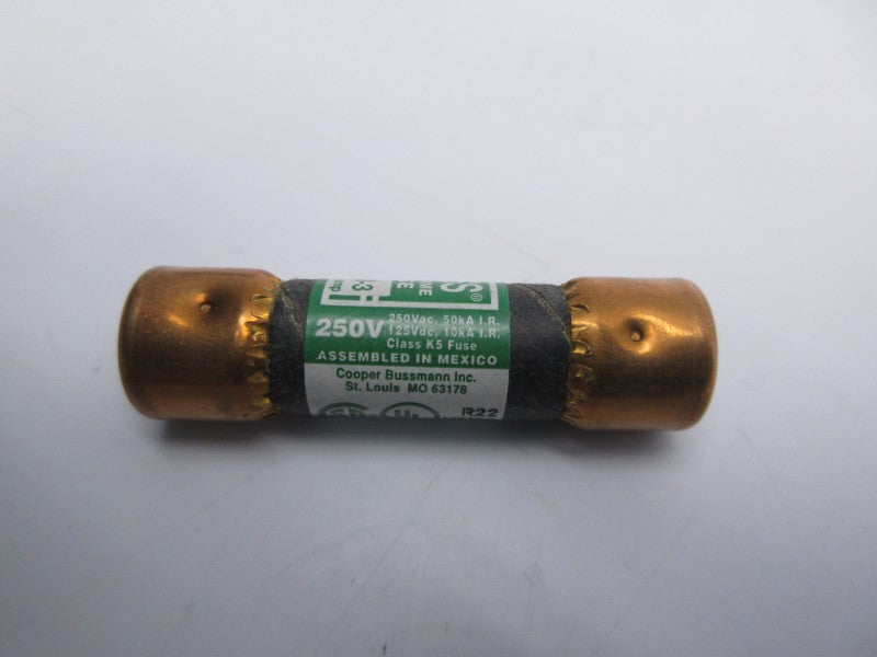 BUSSMANN NON-3 250VAC 3A (PKG OF 7) (WH/GR) NSMP