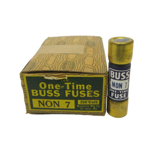 BUSSMANN NON-7 250VAC 7A (PKG OF 10) (BR/BL) NSMP