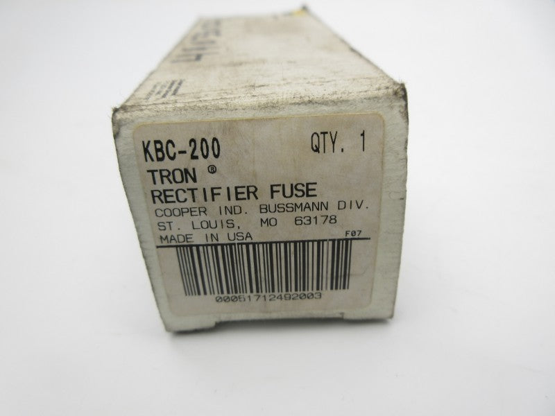 BUSSMANN KBC-200 600VAC 200A (WH/BL) NSMP