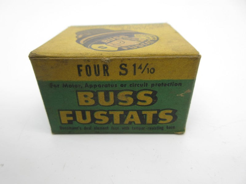 BUSSMANN S1-4/10 125VAC 1-4/10A (PKG OF 4) (GR/PK) NSMP