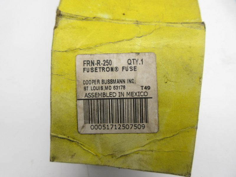 BUSSMANN FRN-R-250 250VAC/DC 250A (YL/BK) NSMP