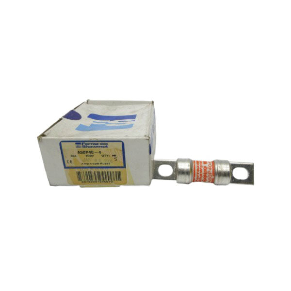 FERRAZ SHAWMUT A50P40-4 500VAC 40A (PKG OF 5) (WH/OR) NSMP