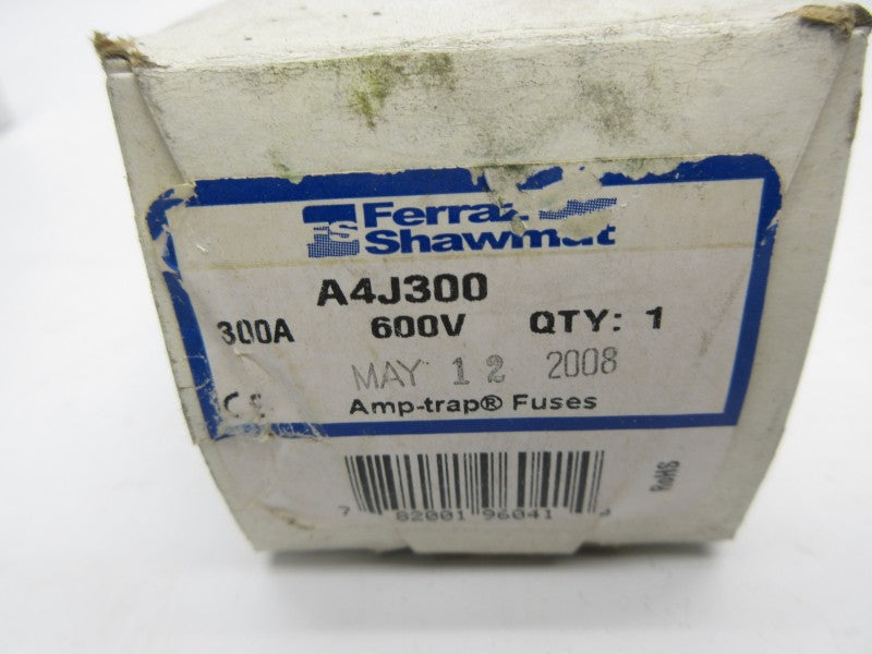FERRAZ SHAWMUT A4J300 600VAC 300A (WH/OR) NSMP