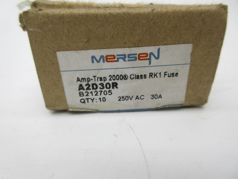 MERSEN A2D30R 250VAC 30A (PKG OF 10) (BROWN) NSMP