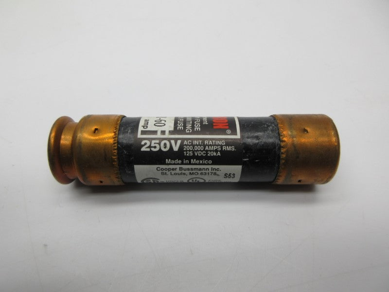 BUSSMANN FRN-R-60 250VAC 60A (PKG OF 10) (YL/BK) NSMP
