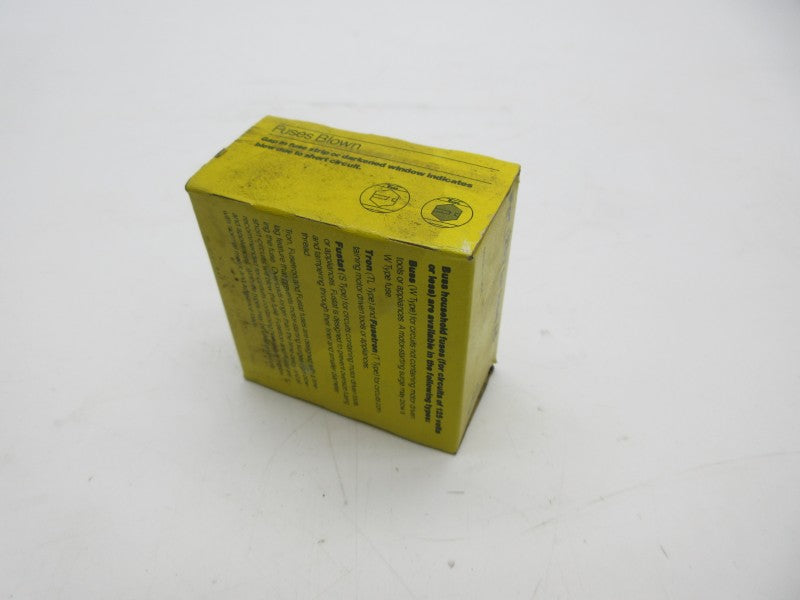 BUSSMANN W5 125VAC 5A (PKG OF 4) (YL/YL) NSFS