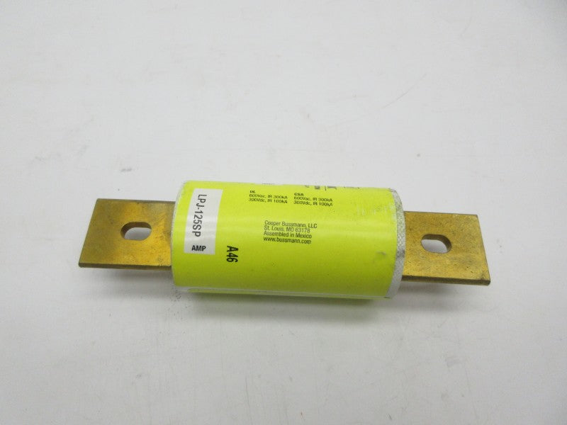BUSSMANN LPJ-125SP 600VAC 125A (YL/YL) NSMP