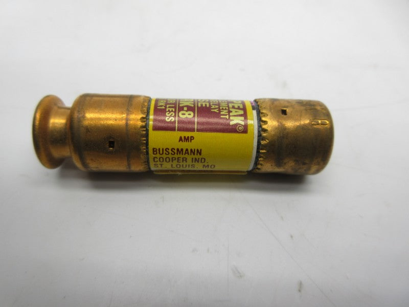 BUSSMANN LPN-RK-8 250VAC 8A (PKG OF 10) (YL/BR) NSMP