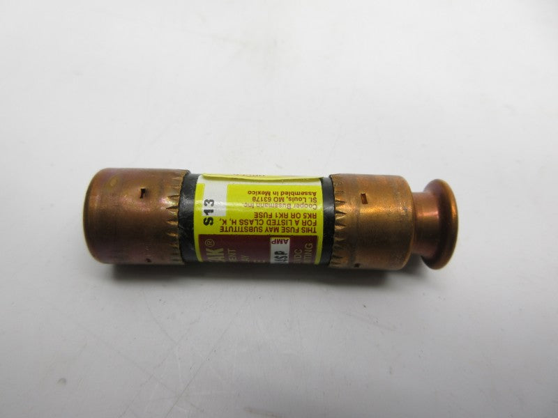 BUSSMANN LPN-RK-6-1/4SP 250VAC 6-1/4A (PKG OF 6) (YL/BR) NSMP