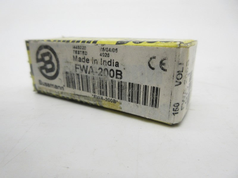 BUSSMANN FWA-200B 150VAC 200A (YL/WH) NSMP