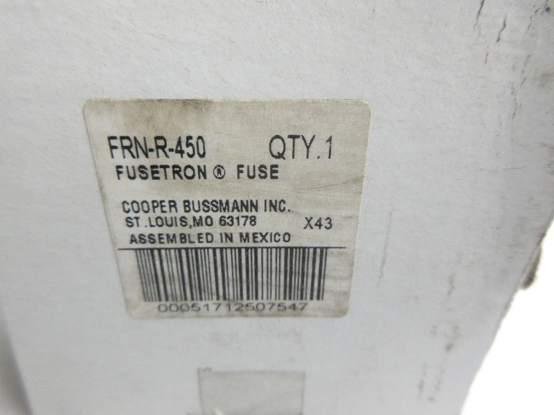 BUSSMANN FRN-R-450 250VAC/DC 450A (WH/GR) NSMP