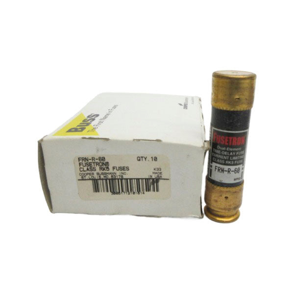 BUSSMANN FRN-R-60 250VAC 60A (PKG OF 10) (WH/BK) NSMP