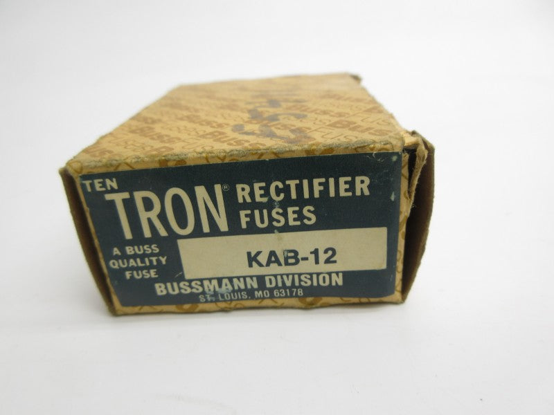 BUSSMANN KAB-12 250VAC 12A (PKG OF 10) (BR/RD) NSMP