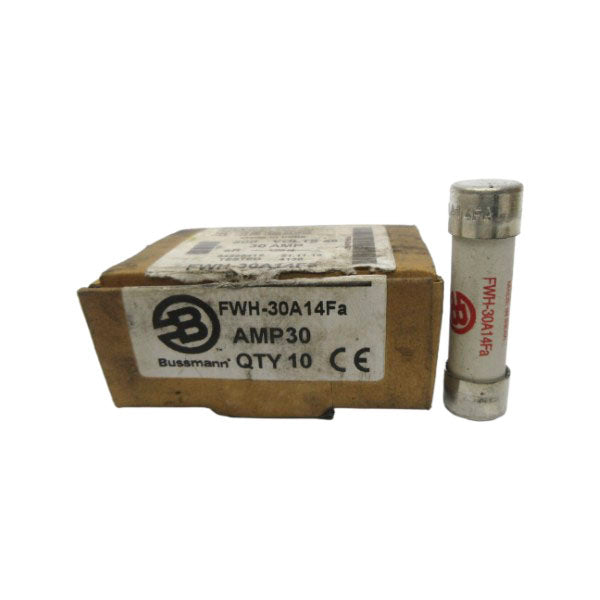 BUSSMANN FWH-30A14FA 600VAC 30A (PKG OF 10) (BR/WH) NSMP
