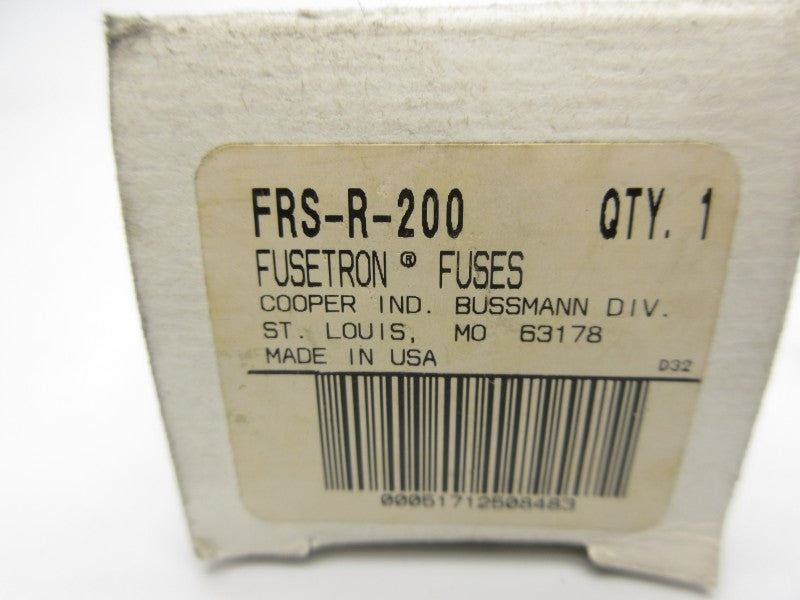 BUSSMANN FRS-R-200 600VAC 200A (WH/BLK) NSMP