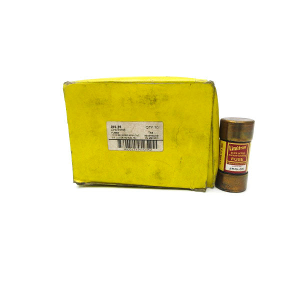 BUSSMANN JKS-35 600VAC 35A (PKG OF 10) (YL/RD) NSMP