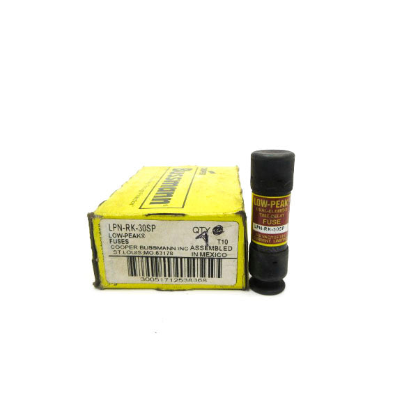 BUSSMANN LPN-RK-30SP 250VAC 30A (PKG OF 4) (YL/YL) NSMP
