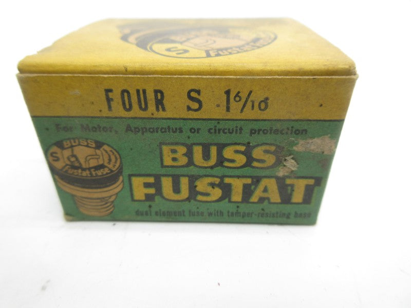 BUSSMANN S1-6/10 125VAC 1-6/10 (PKG OF 4) (GR/PK) NSMP