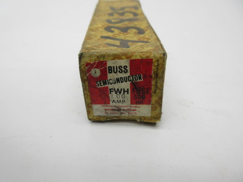 BUSSMANN FWH100 500VAC 100A (BR/WH) NSMP