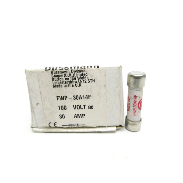 BUSSMANN FWP-30A14F 700VAC 30A (PKG OF 7) (WH/WH) NSMP