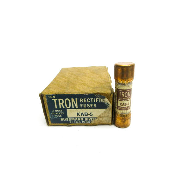 BUSSMANN KAB-5 250VAC 5A (PKG OF 10) (BR/BR) NSMP