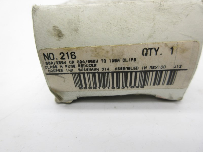 BUSSMANN 216 600V 30/100A (WHITE) NSMP