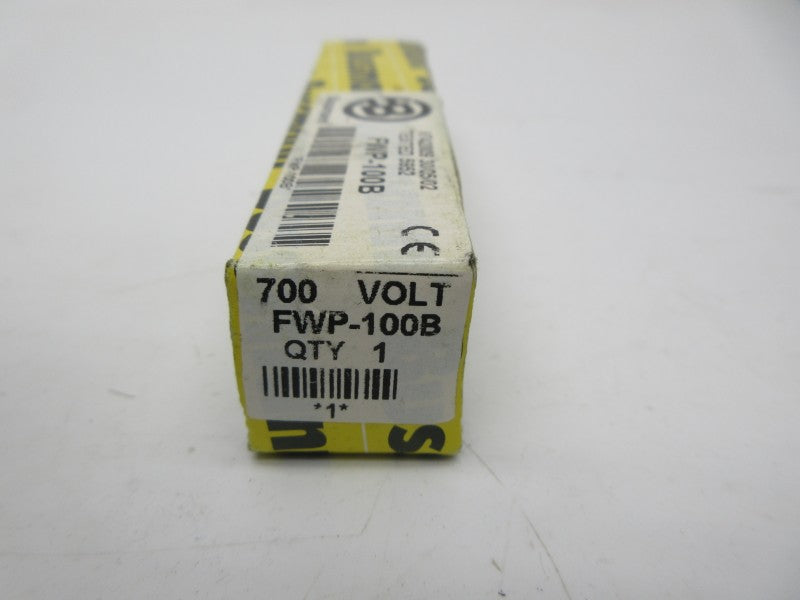 BUSSMANN FWP-100B 700VAC 100A (YL/WH) NSMP