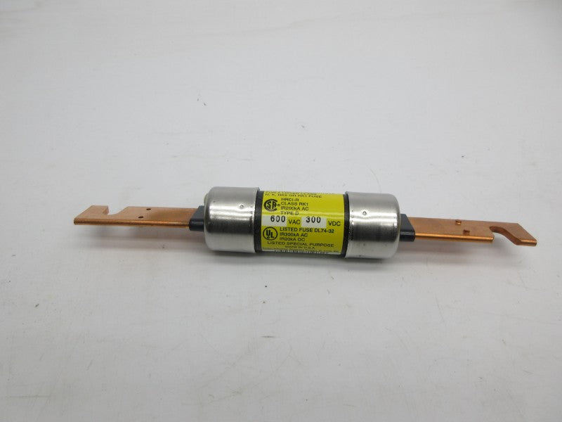 BUSSMANN LPS-RK-100SP 600VAC 100A (SHORT) (YL/YL) NSMP