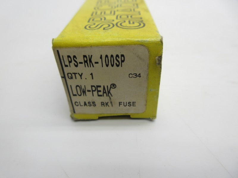 BUSSMANN LPS-RK-100SP 600VAC 100A (SHORT) (YL/YL) NSMP