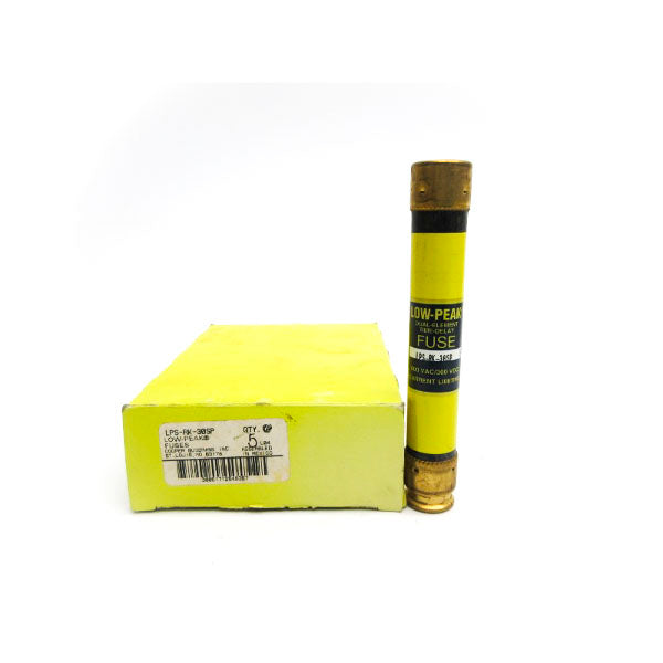 BUSSMANN LPS-RK-30SP 600VAC 30A (PKG OF 5) (YL/BL) NSMP