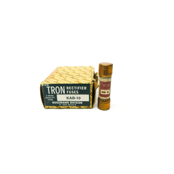 BUSSMANN KAB-10 250VAC 10A (PKG OF 10) (BR/PK) NSMP