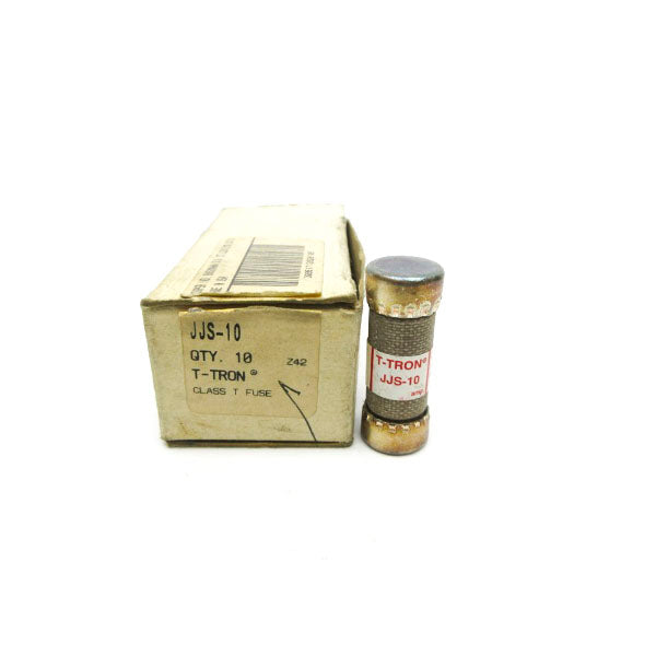 BUSSMANN JJS-10 600VAC 10A (PKG OF 10) (WH/WH) NSMP