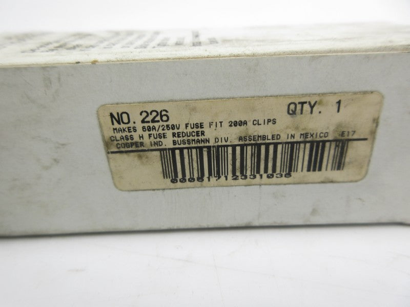 BUSSMANN 226 250VAC 60A (WHITE) NSMP