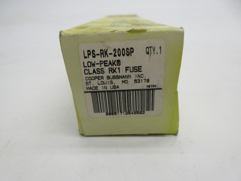 BUSSMANN LPS-RK-200SP 200A (YELLOW) NSFS