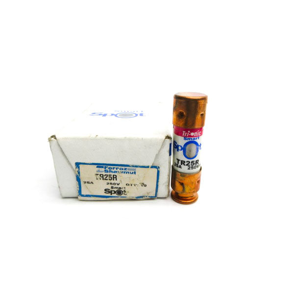 FERRAZ SHAWMUT TR25R 250VAC 25A (PKG OF 10) (WH/PK) NSMP