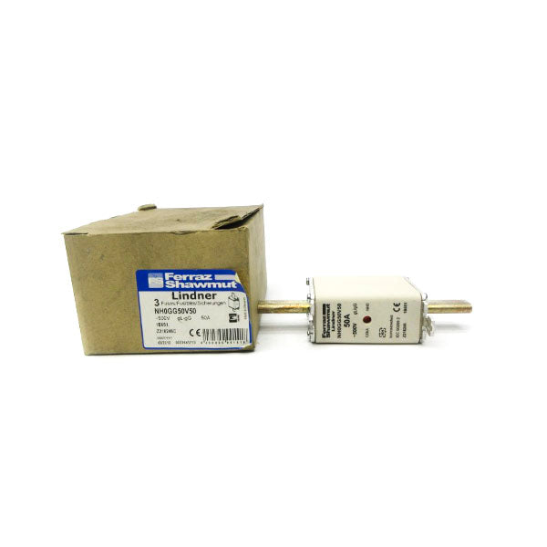 FERRAZ SHAWMUT NH0GG50V50 500V 50A (PKG OF 3) NSMP