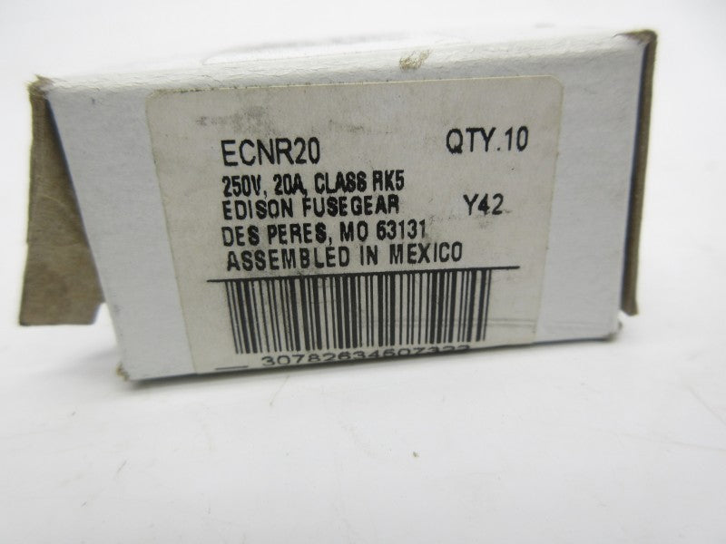 EDISON ECNR20 250VAC 20A (PKG OF 10) NSMP