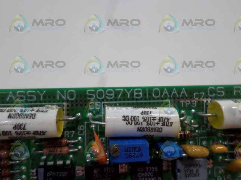 ROSEMOUNT S097Y810AAA CIRCUIT BOARD NSNP