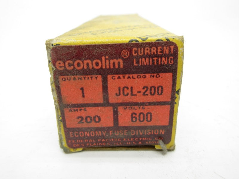 FEDERAL PACIFIC ELECTRIC JCL-200 600VAC 200A NSMP