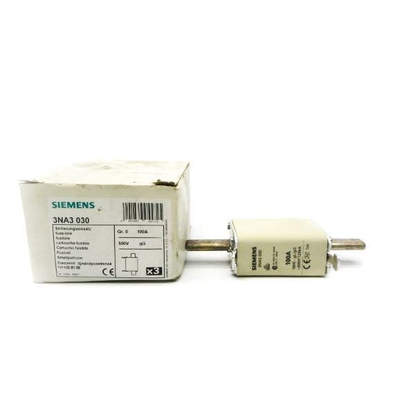 SIEMENS 3NA3030 500V 100A (PKG OF 3) NSMP