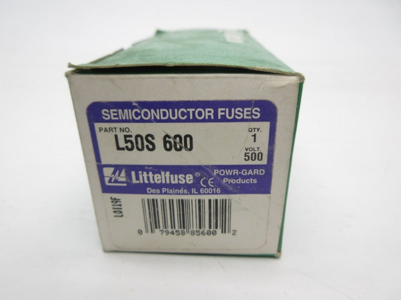 LITTELFUSE L50S600 500VAC 600A (GR/PU) NSMP