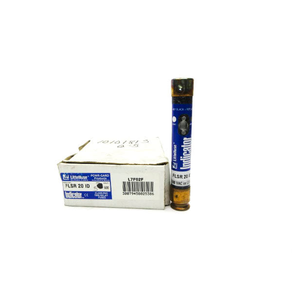 LITTELFUSE FLSR20ID 600VAC, 20A (PKG OF 5) (WH/BL) NSMP