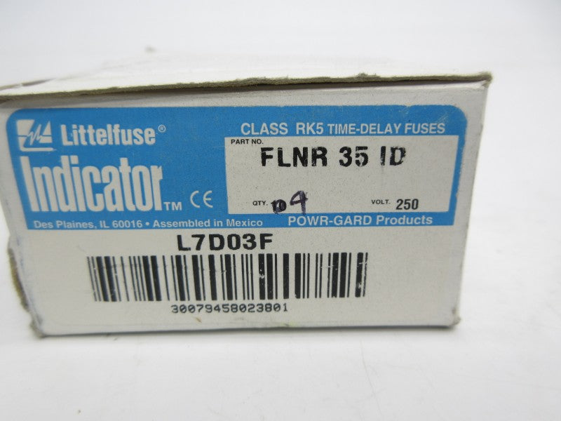 LITTELFUSE FLNR35ID 250VAC 35A (PKG OF 4) (WH/BL) NSMP