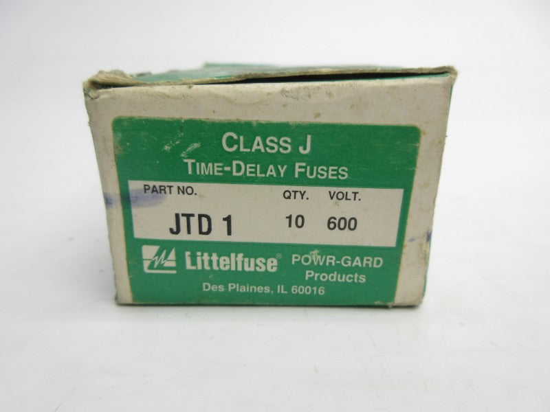 LITTELFUSE JTD1 600VAC 1A (PKG OF 10) (GR/GR) NSMP