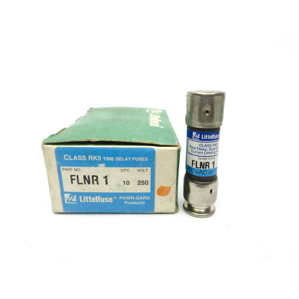 LITTELFUSE FLNR1 250VAC 1A (PKG OF 10) (GR/BL) NSMP