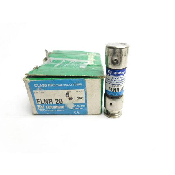 LITTELFUSE FLNR20 250VAC 20A (PKG OF 8) (GR/BL) NSMP