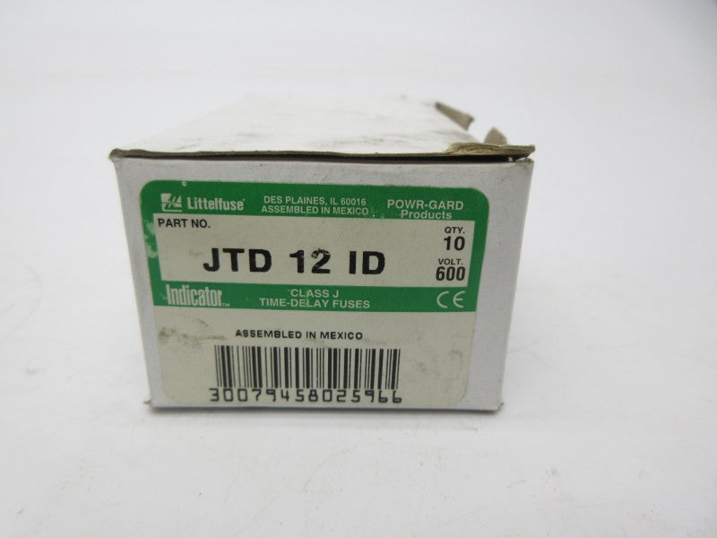 LITTELFUSE JTD12ID 600VAC 12A (PKG OF 10) (GR/GR) NSMP