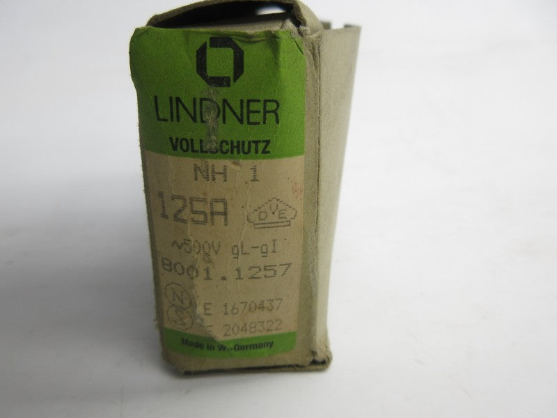 LINDNER NH1 8001.1257 500V 125A NSMP